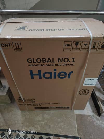 Haier new washing machine