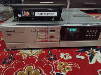 national 340 vcr old model ok and good condition full working