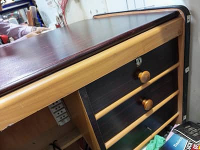 Office Table with Drawers in A1 condition