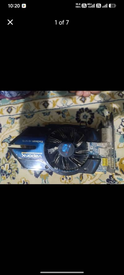 Sapphire Radeon HD 5770 Vapor-X Edition - 1GB GDDR5 (game lovers )
