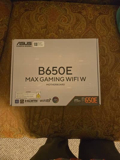 Motherboard: Asus b650E max gaming wifi