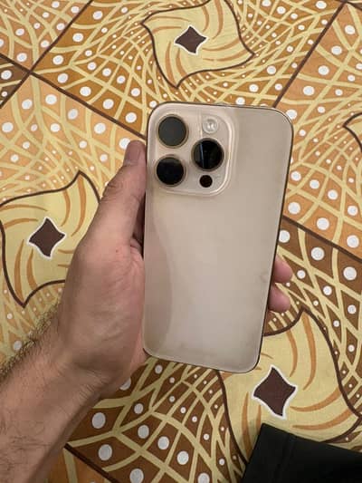 Iphone 16 pro Jv 128 GB (desert titanium) 10/10