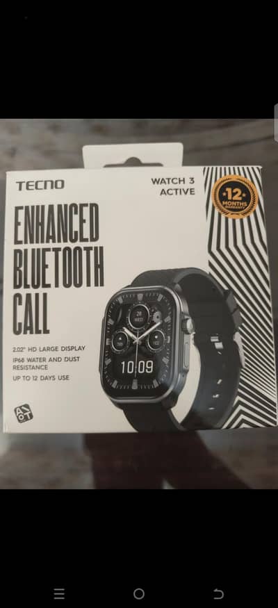 Tecno Watch 3 Active