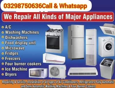 Ac, fridge other home appliances services available