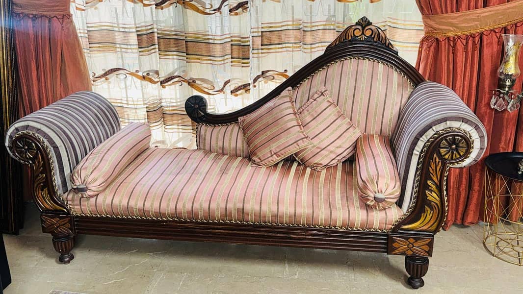 solid Wooden Sofa 0