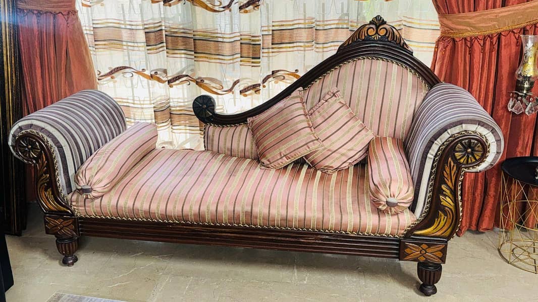 solid Wooden Sofa 1