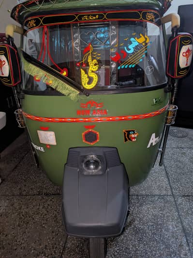 New Asia applied for rikshaw on installments