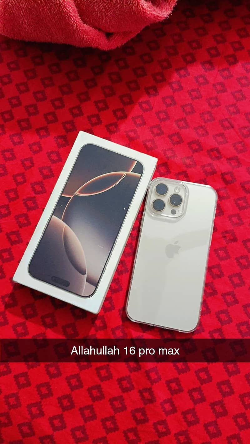 iPhone 16 Pro Max – 256GB (JV / Sim Lock) 0