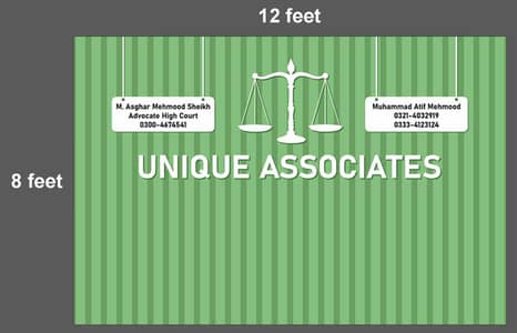 10 Marla commercial hall 2 side open karim. block