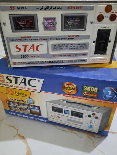 STAC AUTOMATIC VOLTAGE STABILIZER