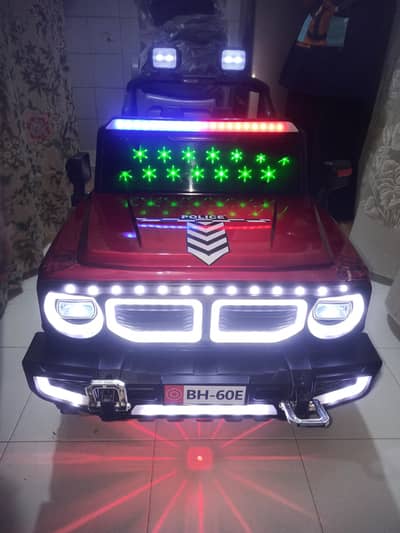 child big jeep 6 month used  condition new