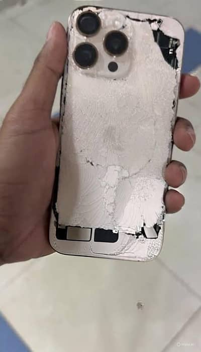 iPhone 16 Pro Max 256gb Jv panel and back damaged