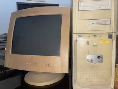 This is a PC-based system for studies and light gaming.