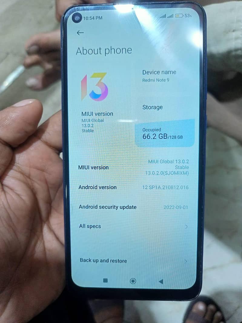 Redmi Note 9 mint condition 3