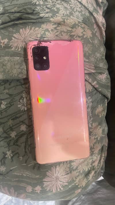 samsung galaxy a 51 sides are rough panel changed