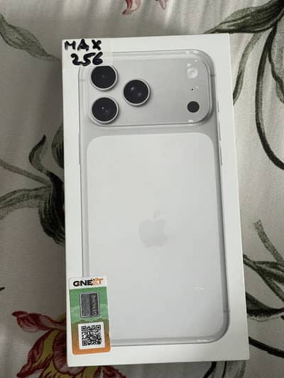 iphone 17 pro max 256GB PTA APPROVED
