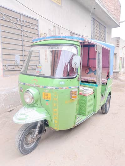 New Asia rickshaw green color 2019