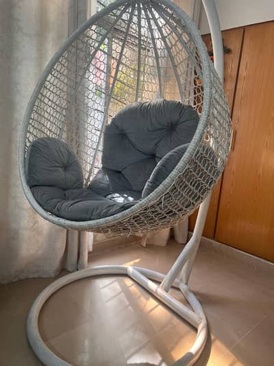 Stylish Hanging Swing with Stand – Perfect for Home & Garden