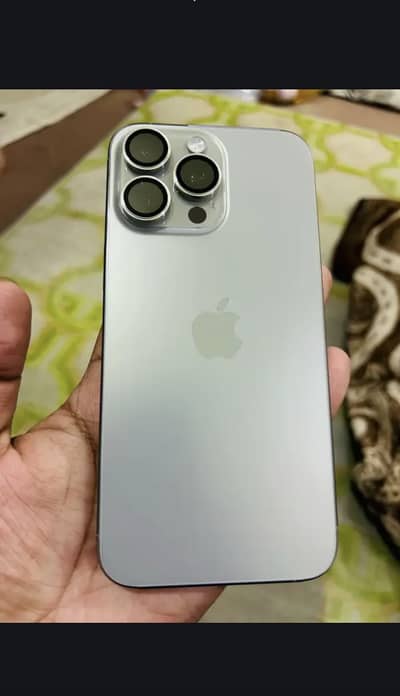 Iphone 15 pro max non pta dual physical hk natural titanium