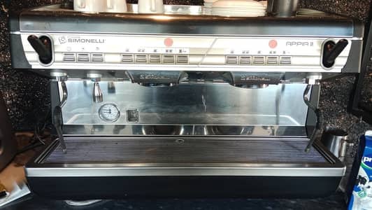 Nuova Simonelli Appia II With Manual Grinder-1