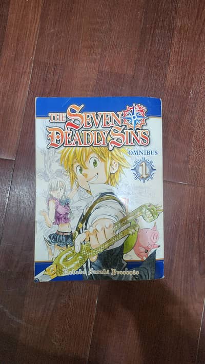 SEVEN DEADLY SINS OMNIBUS VOL 1 MANGA IN VERY GOOD CONDITION ORIGNAL