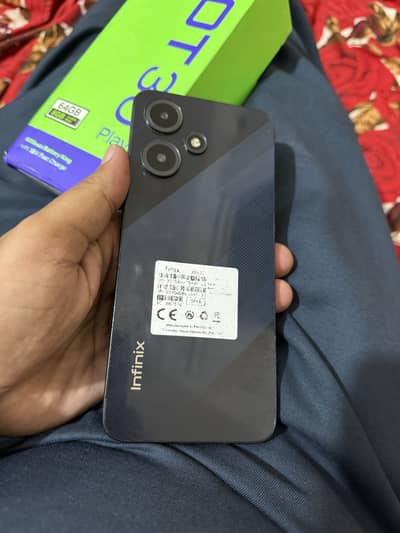 Infinix hot 30 play 4/64 gb with box