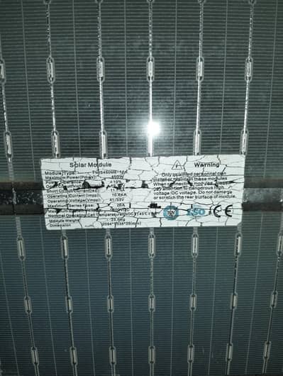 2 solar panels with iron stand