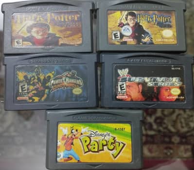 Nintendo game boy advance gba ds carts