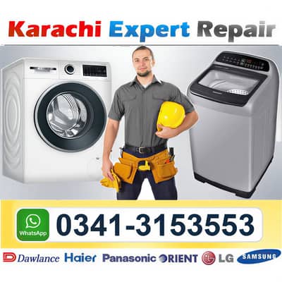 Repair Automatic Washing Machine Dawlance Haier LG Pel Samsung Orient