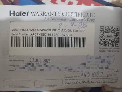 Haier DC inverter