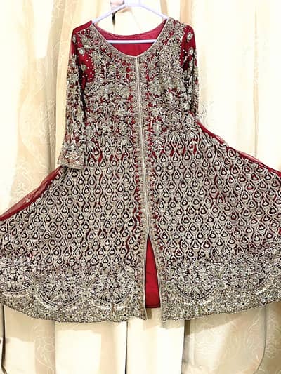 Heavy maxi + lahnga+ duppata+can-can