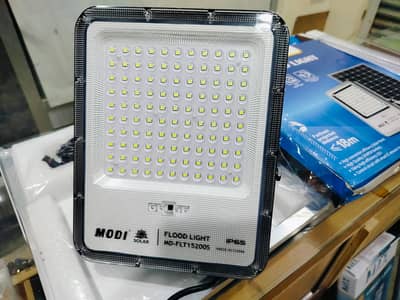 Solar light with panel and remote