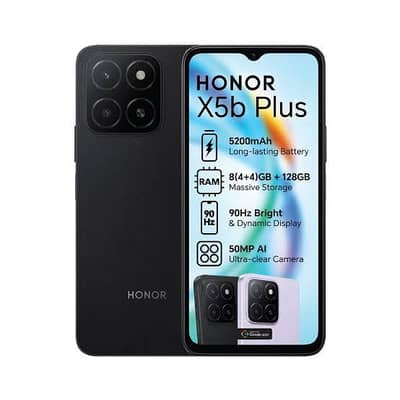 HONOR X5b plus 4/128 full box full warranty