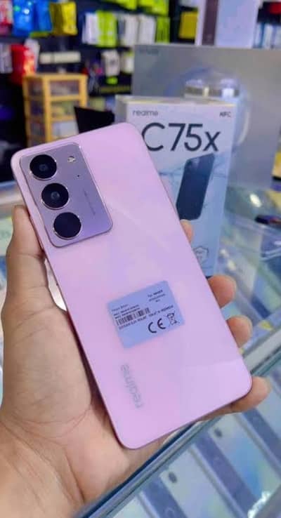 Realme C75x Ram  8+8  _  Rom 128 Box & Charger