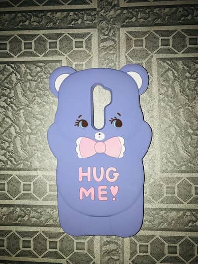 Samsung Galaxy A20 / A30 Cute 3D Teddy Bear “HUG ME” Silicone Cover