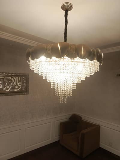 Luxury Crystal Chandeliers for Sale - Excellent Condition (5 Pieces)