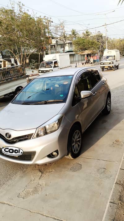 Vitz 2013-14 Push start