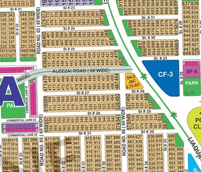 1 Kanal Prime Location Plot Sector a, DHA Multan | Ideal for Dream Home or Investment