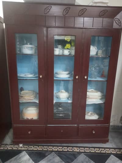 Wooden kitchen Almari