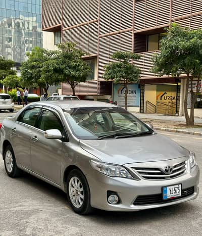 2013 Toyota Corolla gli automatic 1.6vvti islamabad register