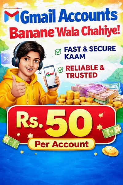 Online work Gmail Creation