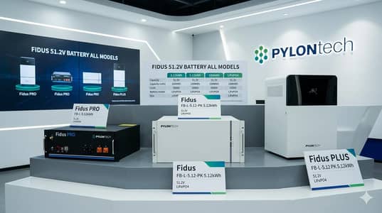 Pylontech Fidus 51.2V 100 AH Batteries  Bulk Quantity Ex Lahore