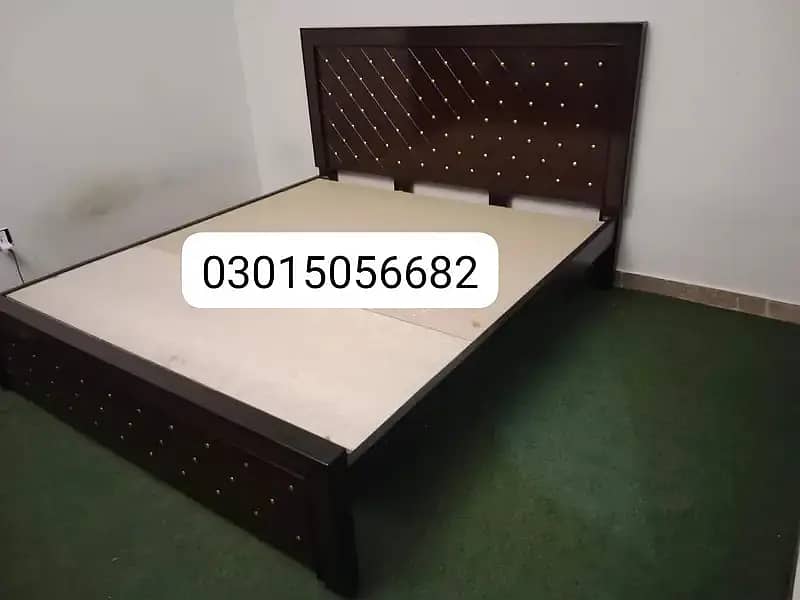 single bed/bed set/king size bed/double bed/solid bed/wooden bed set 2