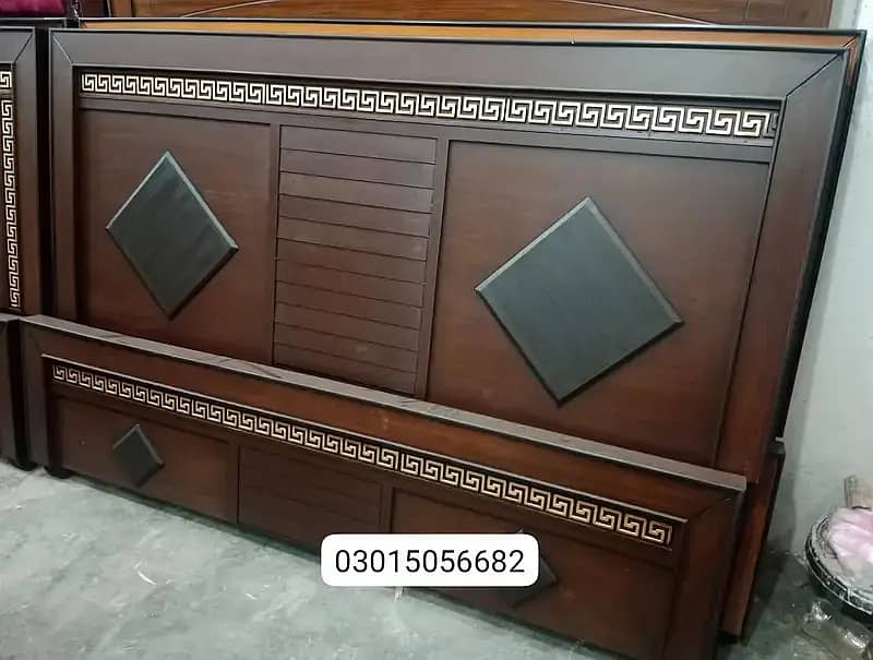 single bed/bed set/king size bed/double bed/solid bed/wooden bed set 4