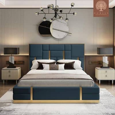 Bed set / Luxury bed / Wooden bed / Double bed / King size bed / bed