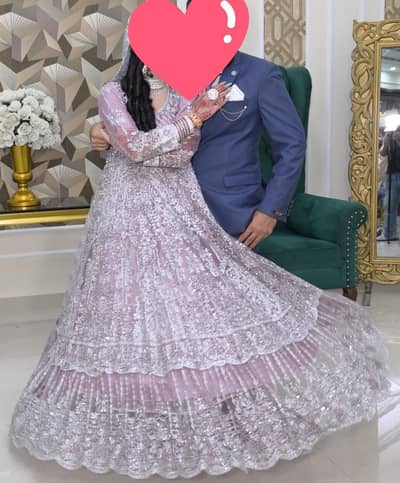 Bridal Maxi for Sale – Walima Wear, Like New Condition