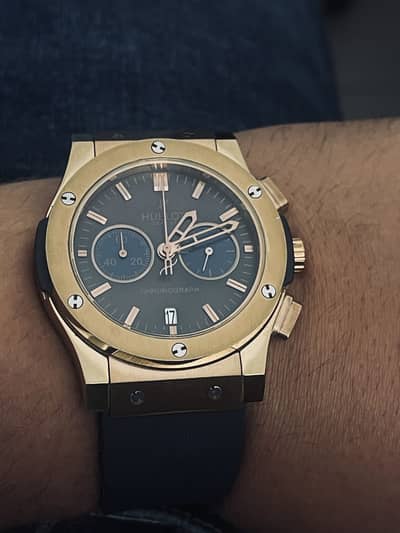Hublot watch for sale in excellent condition. Bought from dubai.