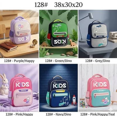 school bags for boys and girls.