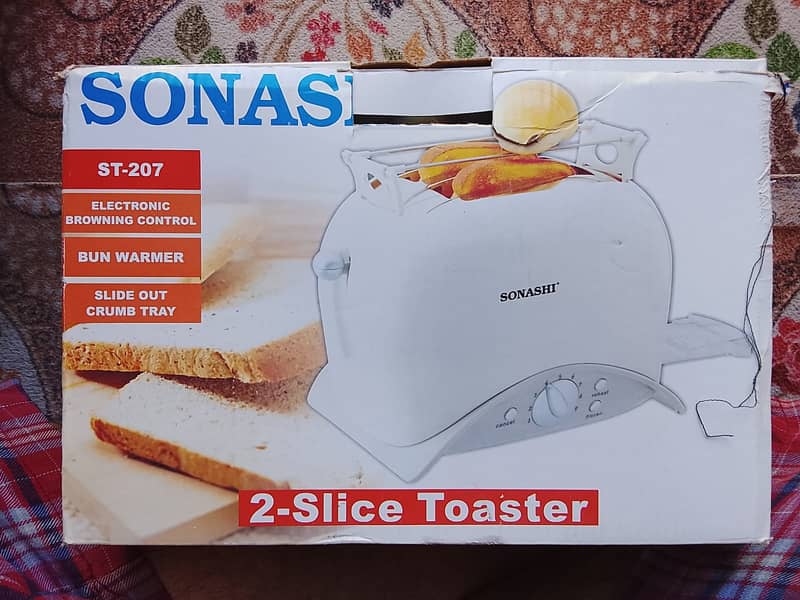 SONASHI 2 SLICE TOASTER 0