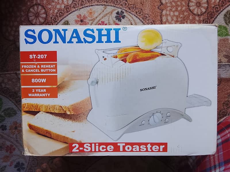 SONASHI 2 SLICE TOASTER 2